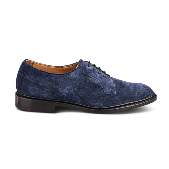 Trickers Robert Blue Suede Shoes