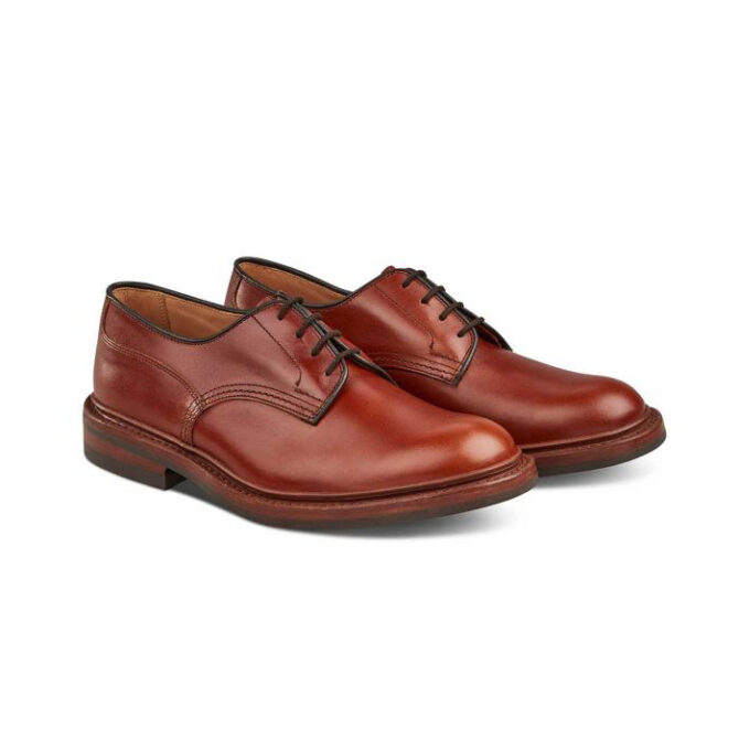 Trickers Woodstock Marron Derby