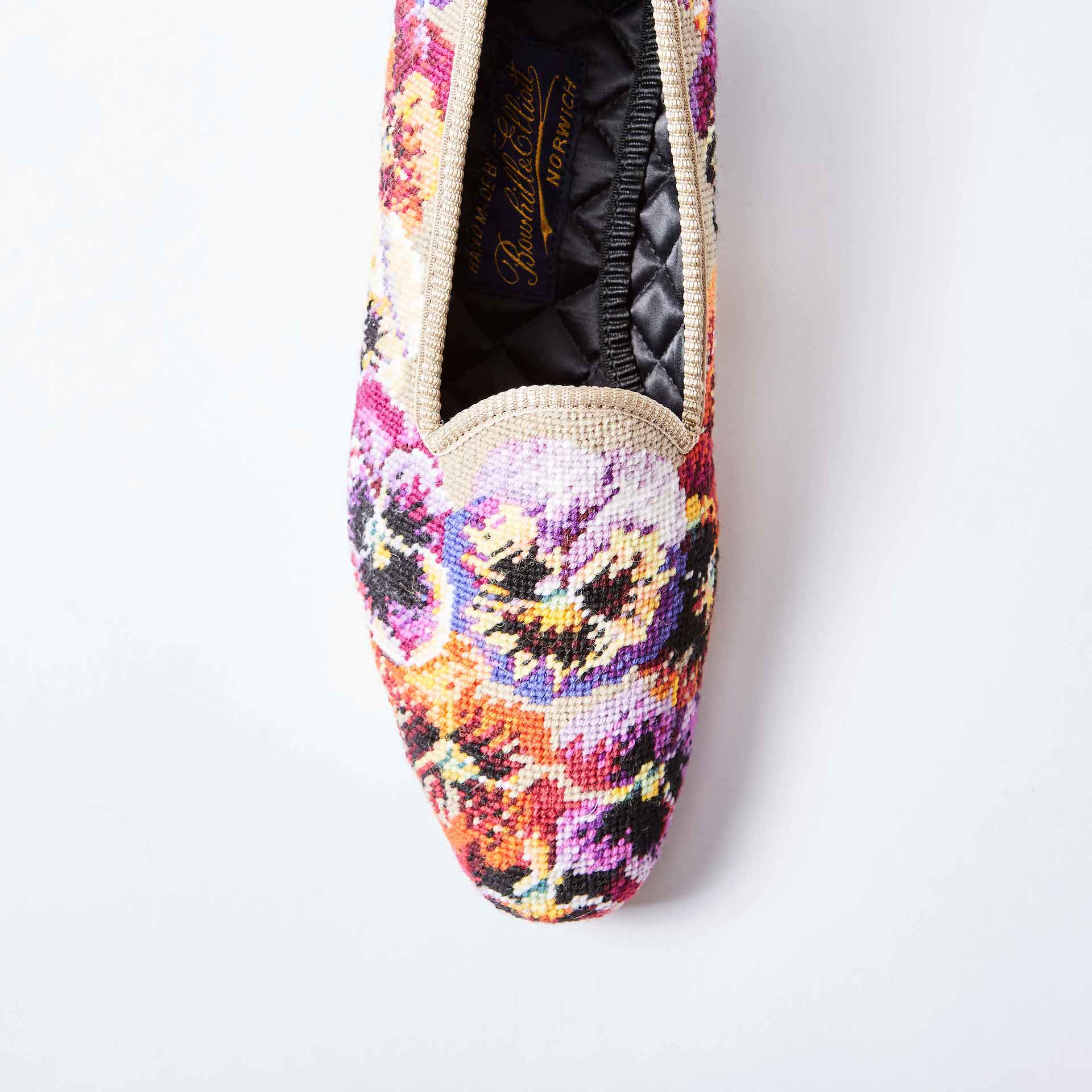 Custom Tapestry Slippers | Nine Velvet Colours | Bowhill & Elliott