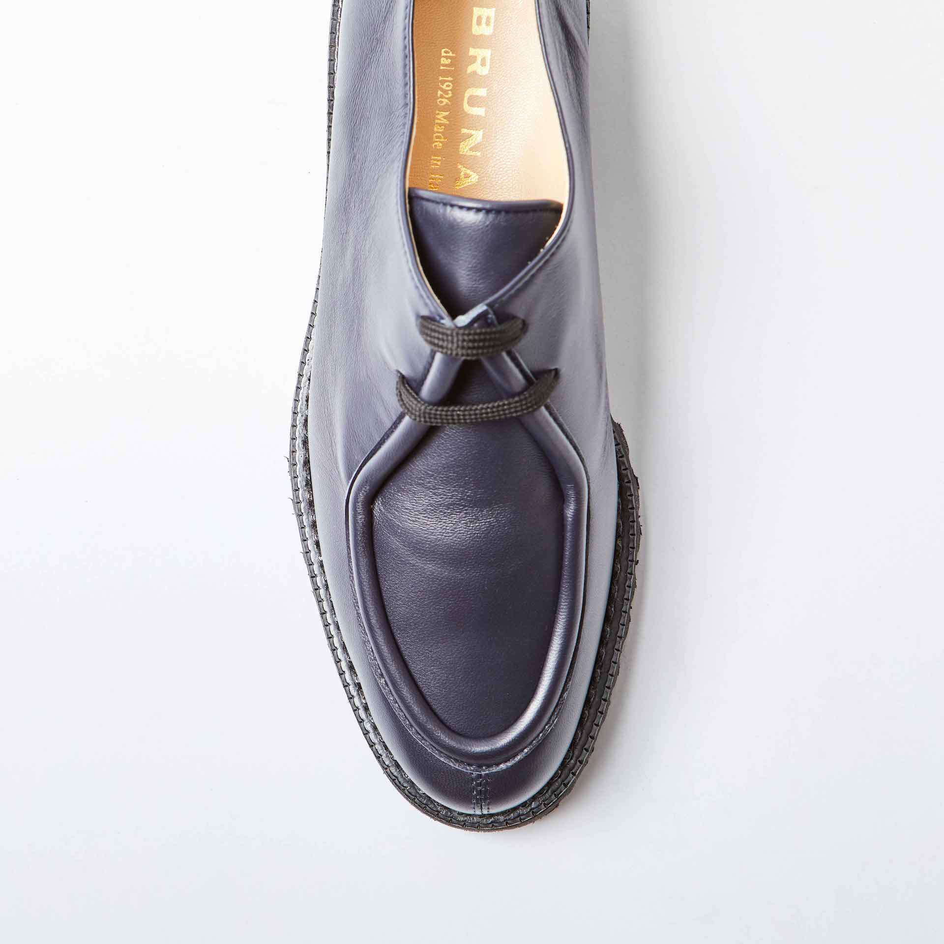 Brunate Navy Apron Shoe