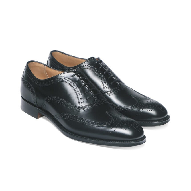 Cheaney Arthur III Black Calf Oxford Brogues