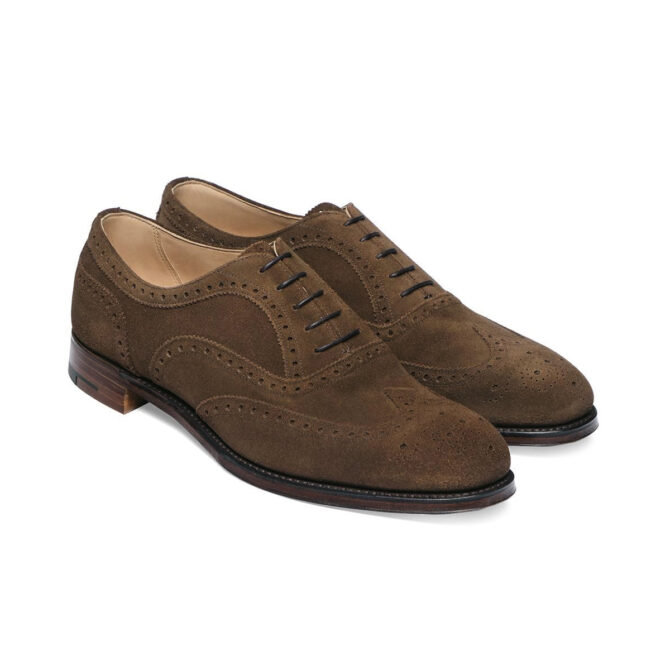 Cheaney Arthur III Plough Suede Oxford Brogues