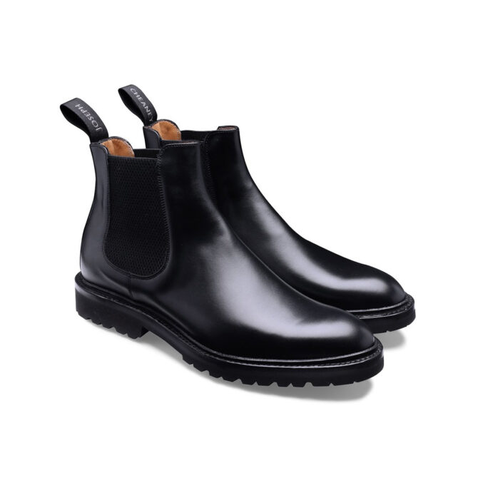 Women's Cheaney Cleo  - Black Chelsea Boot