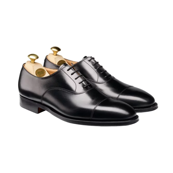 Crockett & Jones Radstock Black Calf (G) Oxford Shoes
