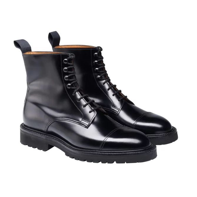 Crockett & Jones Jane Black Cavalry Calf Women's Boot