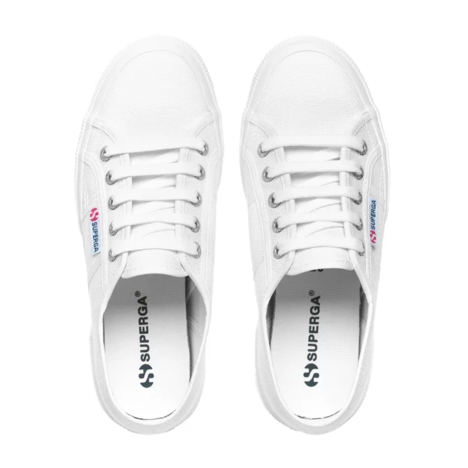 Superga Men's 2750 Cotu Classic White Canvas Trainer